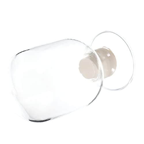 Fancy matches striker holder jar de vidrio soplado para decoración gourmet 4