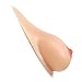 Produktbild COUGA Silikon Brustprothesen selbstklebend realistisch schlaffe Brustformen Brüste BH-Pads Einsätze für Frauen Crossdresser Mastektomie Prothese Transgender Cosplay,Nude,B Cup (600g/Pair)