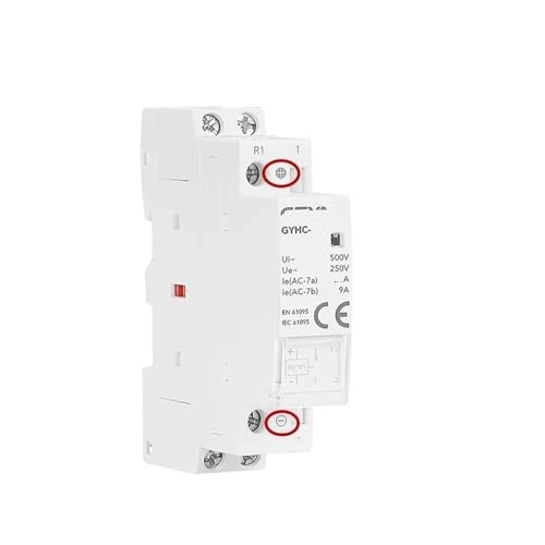Contacteur 25A 2NO résout les pannes de commande basse tension 12V