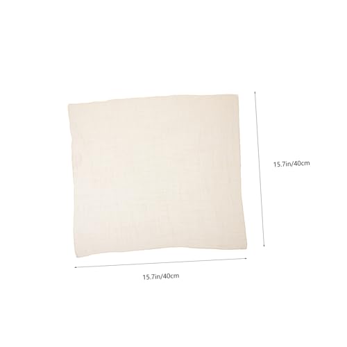 Servilletas de tela beige 40x40 cm pack x10 miniatura 2