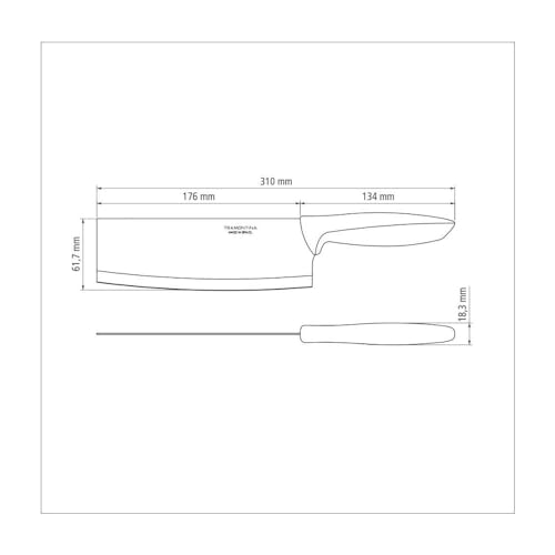 Tramontina 23445107 Cutelo 7