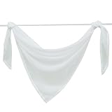 Yujiao Mao Querbehang Deko Modern Gardine Voile Triangle Schals Vorhang Küche Wohnzimmer...