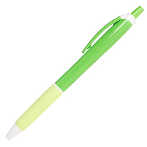 Simply Genius Bulk Office Pens – 100 Retractable Ballpoint Writing Instruments in Black Ink for Schools, Notebooks & Journals (Green, 100pcs) - Thumbnail 3