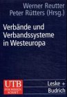 Verbände und Verbandssysteme in Westeuropa. 3825281965 Book Cover