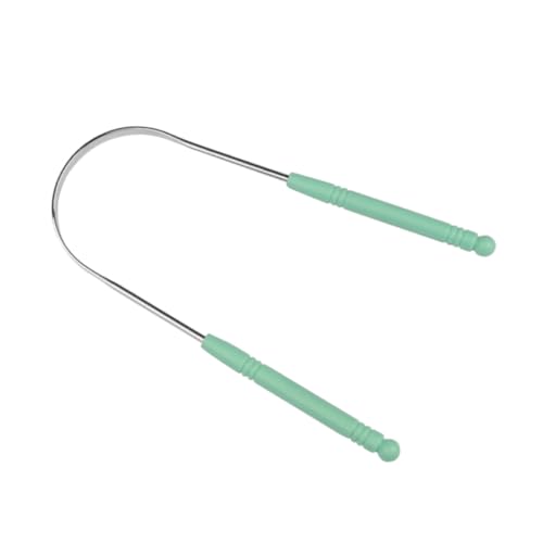 Didiseaon raschietto per lingua orale raschietto lingua tongue scraper alitosi raschietto per la lingua raschietto orale raschietto pulisci lingua pulisci lingua rivestito adulto Più pulito