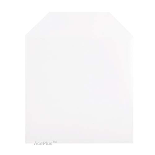AcePlus 1,000 CPP Clear Plastic Sleeve with Flap