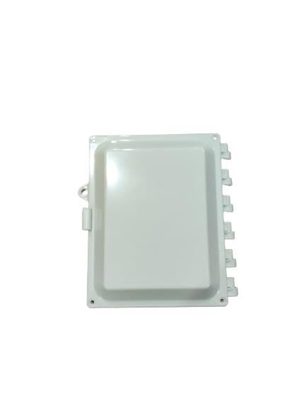 Heartland AH864 Polycarbonate Enclosure with Hinged, Locking, Opaque Cover, 8 x 6 x 4 Inches