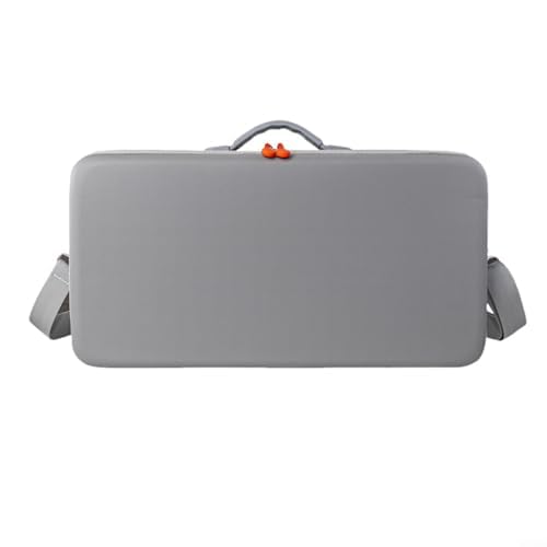 Funda rígida de viaje para XGIMI MoGo 4 proyector bolsa de transporte con material EVA protector diseño personalizado compartimentos con cremallera gris funda protectora de almacenamiento