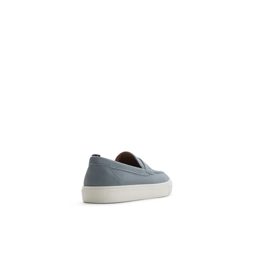 Brooks Brothers Men's Canton Leather Suede Loafer Sneaker, Dust Blue, 13 by Brooks Brothers - Used condition - Image 3