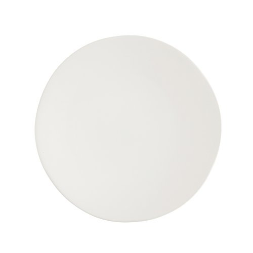 Fortessa Vitraluxe Dinnerware Heirloom Matte Finish Show Plate 12-Inch, Linen, Set of 4
