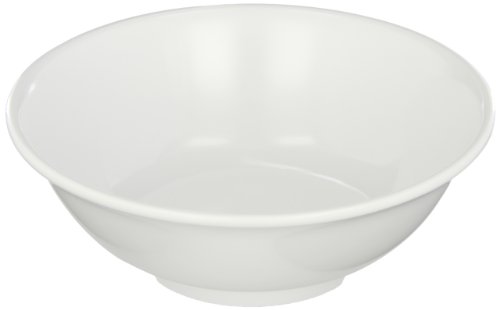 Carlisle Foodservice Products 4373702 Melamine Footed Serving Bowl, 24 Oz Capacity, 2-5/8" Height X 2-5/8" Depth, White (Case Of 12) #TOP20