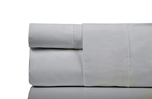 Minor Monkey 100% Egyptian Cotton King Sheets - 1000 Thread Count Silver Grey Bed Sheets For King Size Bed, Long Staple Cotton Bedding Sheets, Sateen Weave, Luxury Hotel Sheets, Fits Upto 16" Mattress #TOP2