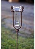 Kalalou Rain Gauge Glass Replacement for Cast Iron Acorn Rain Gauge