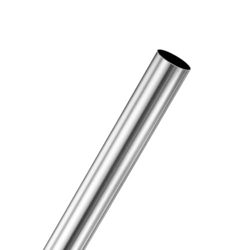 M METERXITY 1-Pack 250mm 316 Stainless Steel Tube, 12mm OD 0.5mm Wall Thickness Seamless Stainless Steel Tubing for Construction/Machining/DIY Crafting, Metal Straight Pipe [0.47x0.02x9.8IN]