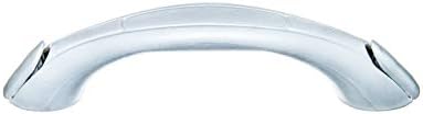 Attwood 2050-5 Ergonomic One-Piece Vinyl Grab Handle, White Finish