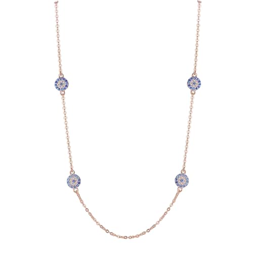 Long Collier chaîne en or et pendentif rond pour sublimer vos tenues de soirée