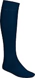 azulejos media altura Suave, resistente y duradera Derbystar Stutzenstrumpf-6325030999 Medias, Unisex niños, Azul Marino, Small