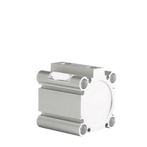Vérin compact double effet CQ2B80 non magnétique mince pour guidage machine - 5