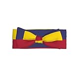 Diadema con lazo para bebé de la bandera del Reino de Hawái, de 0 a 6 meses, suave y elástico, regalo hipoalergénico para recién nacidos