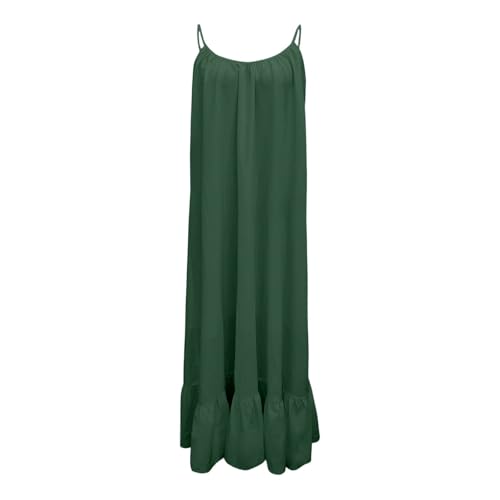 Robe longue d'été décontractée et ample pour femme chic en coton léger - 2