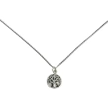 Sterling Silver Tree of Life Pendant Necklace