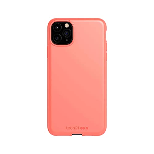 Coque iPhone 11 Pro Max Tech21 anti choc fine couleur corail - 2