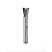 Whiteside Router Bits D9-372 Dovetail Bit with 3/8-Inch Large Diameter and 3/8-Inch Cutting Diameter