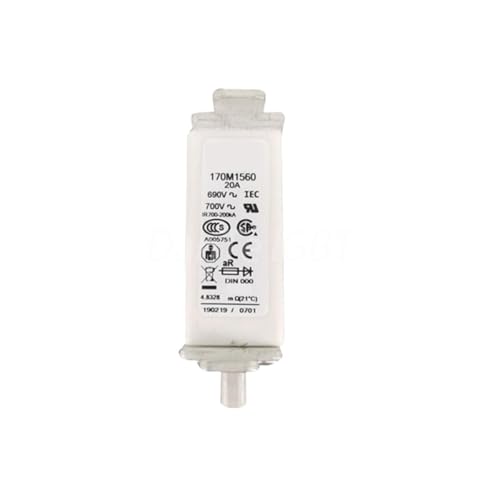 Fusible 170M1560 corps céramique haute performance pour armoire électrique