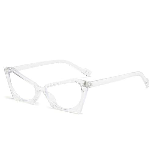Lunettes de vue œil de chat transparentes au design rétro chic