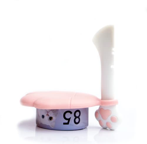 Meow&Woof Tapa y cuchara para latas de comida para gatos, cubierta sin BPA para almacenamiento de...