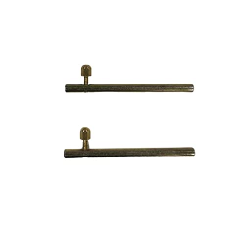 MATISMO Kit de 2 cerrojos para persianas CER001-5,5 mm x 80 mm
