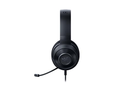 Kraken X Lite - Cuffie da gioco per PC ultraleggere con cavo - Microfono cardioide curvabile con suono surround (230 g di peso, jack da 3,5 per PS4, PS5, Switch, Xbox One, Xbox Series X|S) Nero - Cuffia gaming - Immagine 1