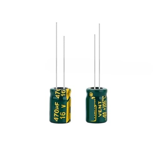 Condensateur électrolytique 16V 470uF pour réparation de circuit électronique x10