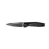 Gerber Gear Fuse Pocket Knife, 3.3 Inch Plane Edge Blade, Black