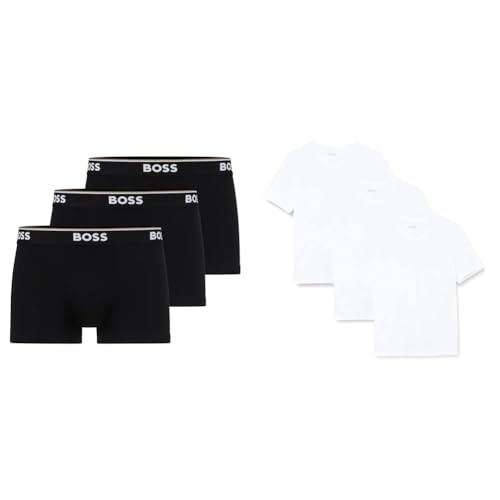 BOSS Trunk 3p Power boxers para evitar rozaduras con ajuste anatómico masculino