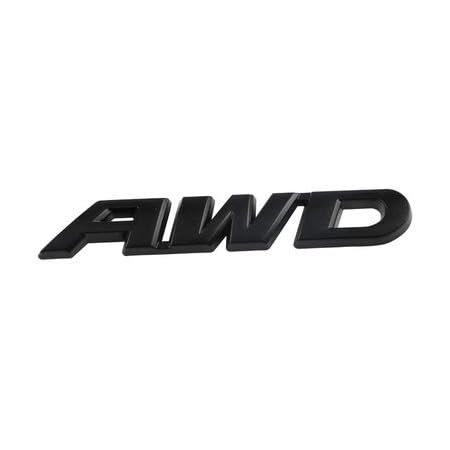 Amazon.com: 3D Chrome Metal AWD Car Emblem Large All Wheel Drive Logo