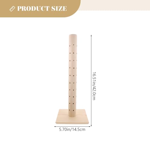 Support à sucettes en bois naturel de qualité supérieure pour buffet