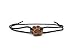 Produktbild WALDHERZ Armband Pfote aus Walnussholz & EcoKordel | Holz | Hundepfote | handgefertigt in Deutschland
