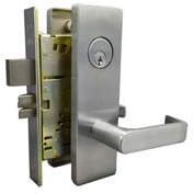 LSDA MLF Series Grade 1 Mortise Lock Single Cylinder with Deadbolt Heavy Duty (Dormitory - NO Rocker)