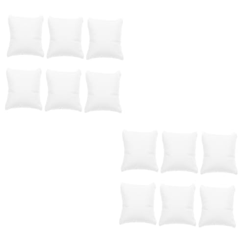 12 個 時計 ボックス 枕 シルク 枕カバー ディスプレイ モニター スタンド 時計 枕 スエード ブラック 枕 カバー ブラック モニター スタンド ブレスレット クッション