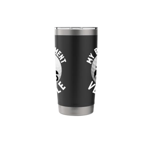 Mon véhicule de retraite drôle golfeur retraite chariot de golf blague Gobelet isotherme en acier inoxydable double paroi – vue 4