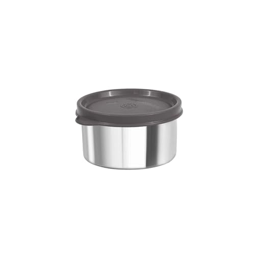 Image of SignoraWare Ample Stainless Steel Container | Airtight & Leakproof | Dishwasher Safe | Durable Storage Solution | Ideal for Kids, Office, School, Picnic & Outdoor Use (225ml | Grey)