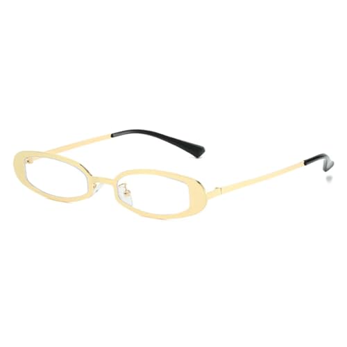 Lunettes de soleil ovales rétro métal parfaites pour vos festivals de musique et sorties en ville
