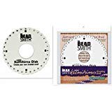 Mini disques Kumihimo Beadsmith contre les fils emmêlés en mousse 32 fentes