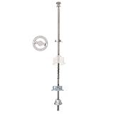 Mobestech 25cm Edelstahl Mahlwerk für Manuelle Salz und Pfeffermühlen Ersatzteil mit Verschleißfestem Kern für Gewürzmühlen im Küchengebrauch