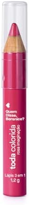 Quem Disse, Berenice? Lápis 3 Em 1 Rosa Imaginação 1,2g