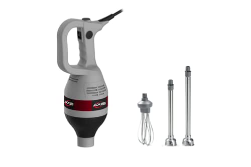 Axis Immersion Blender, AX-VIB750, 5"W x 7-1/2"D x 15-2/5"H, 50 gallon mixing capacity