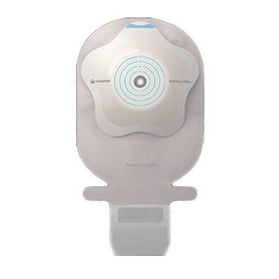 Sensura Mio Flip Maxi 1-Piece Convex Drainable Pouch Transparent with Inspection Window Full Circle Filter Cut-to-Fit (Box of 10)