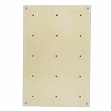 GOODEX® Kletterwand Kinder Indoor mit Klettergriffen | Kletterwand Kinderzimmer aus Holz mit Klettersteinen | 100% ECO Kletterwandplatte | CE | Klettergerüst Indoor (1 Platte)