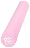 KaRaDaStyle ヨガポール ストレッチ用ポール 98cm 肩甲骨 ローラー 筋肉ほぐし 筋膜リリース エクササイズ フォーム ローラー ロング フィットネス (ピンク)